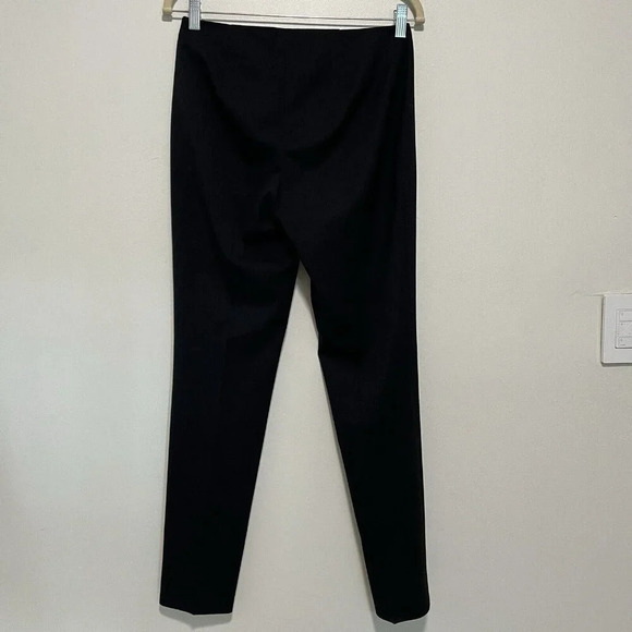 Lafayette 148 Black Virgin Wool‎ Career Work Classic Pants Size 0 - Picture 5 of 9